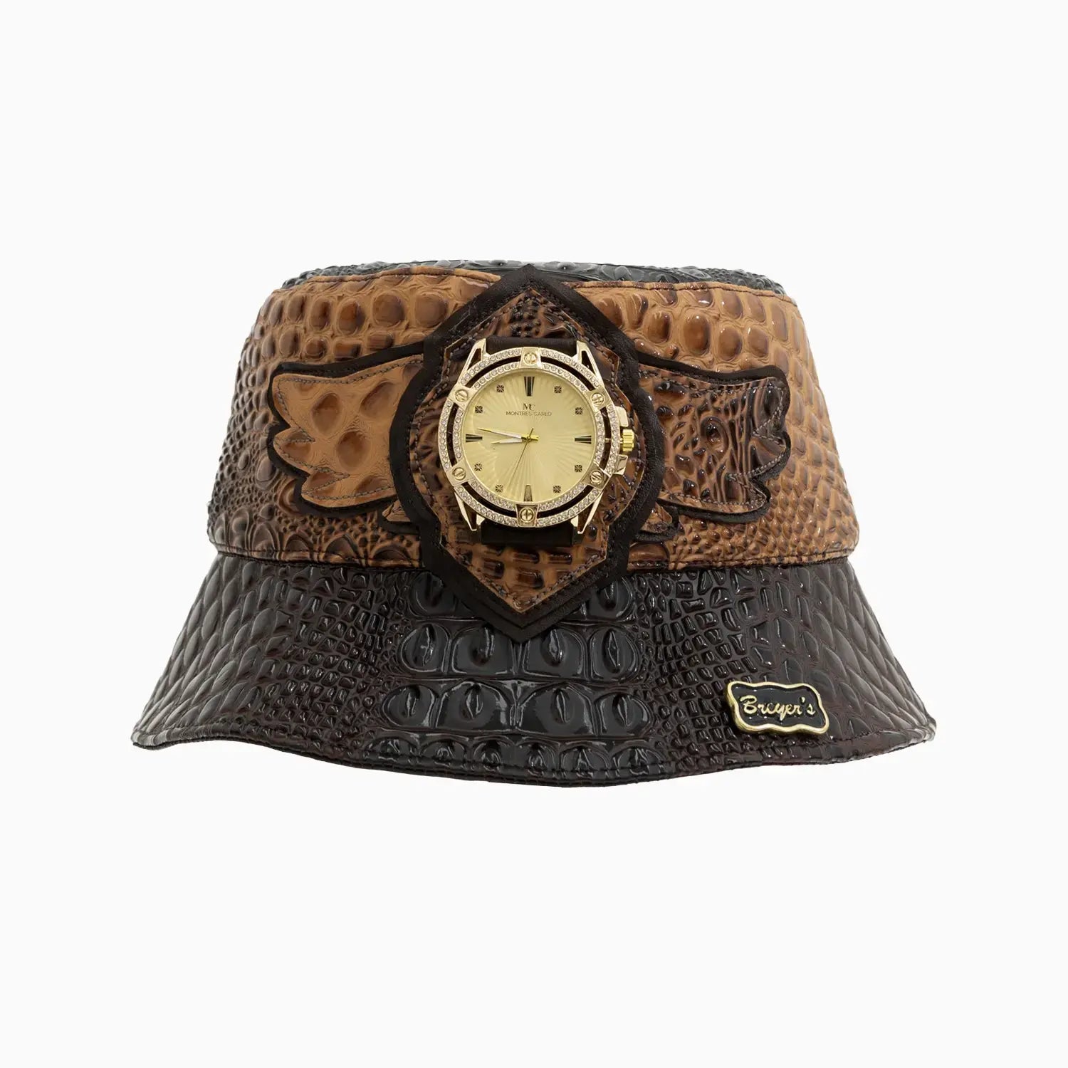 Breyer's Buck 50 Bucket Leather Watch Hat