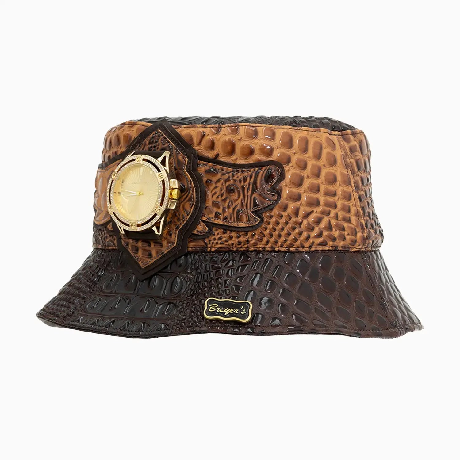 Breyer's Buck 50 Bucket Leather Watch Hat