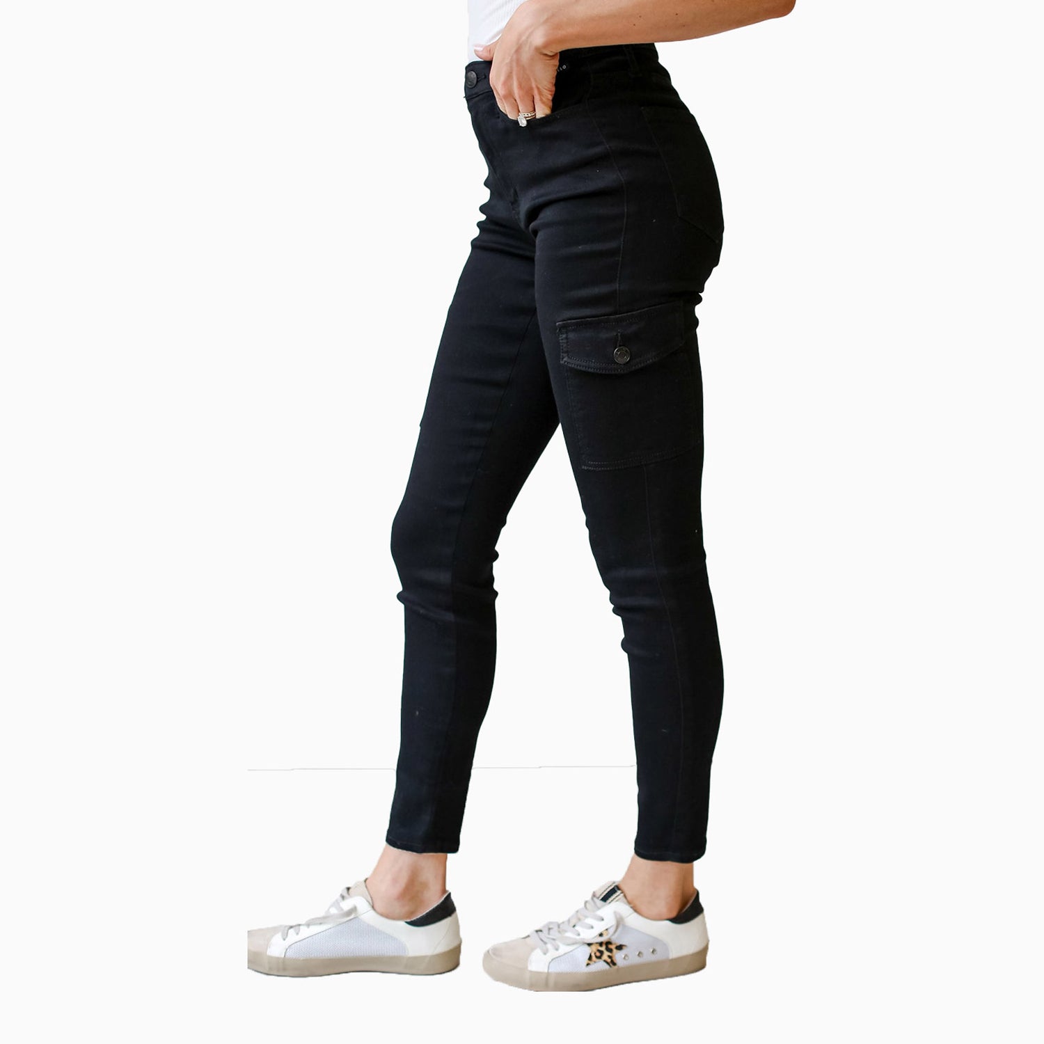 cello-jeans-womens-high-rise-cargo-jeggings-denim-pant-am19021-blk