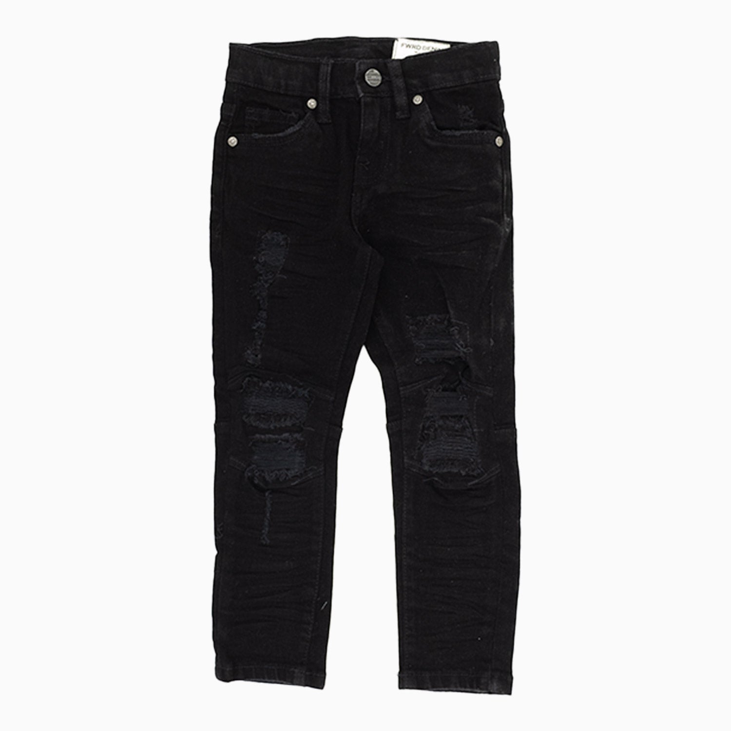 evolution-kids-little-washed-up-denim-slim-jean-pant-33484lk-jetblack