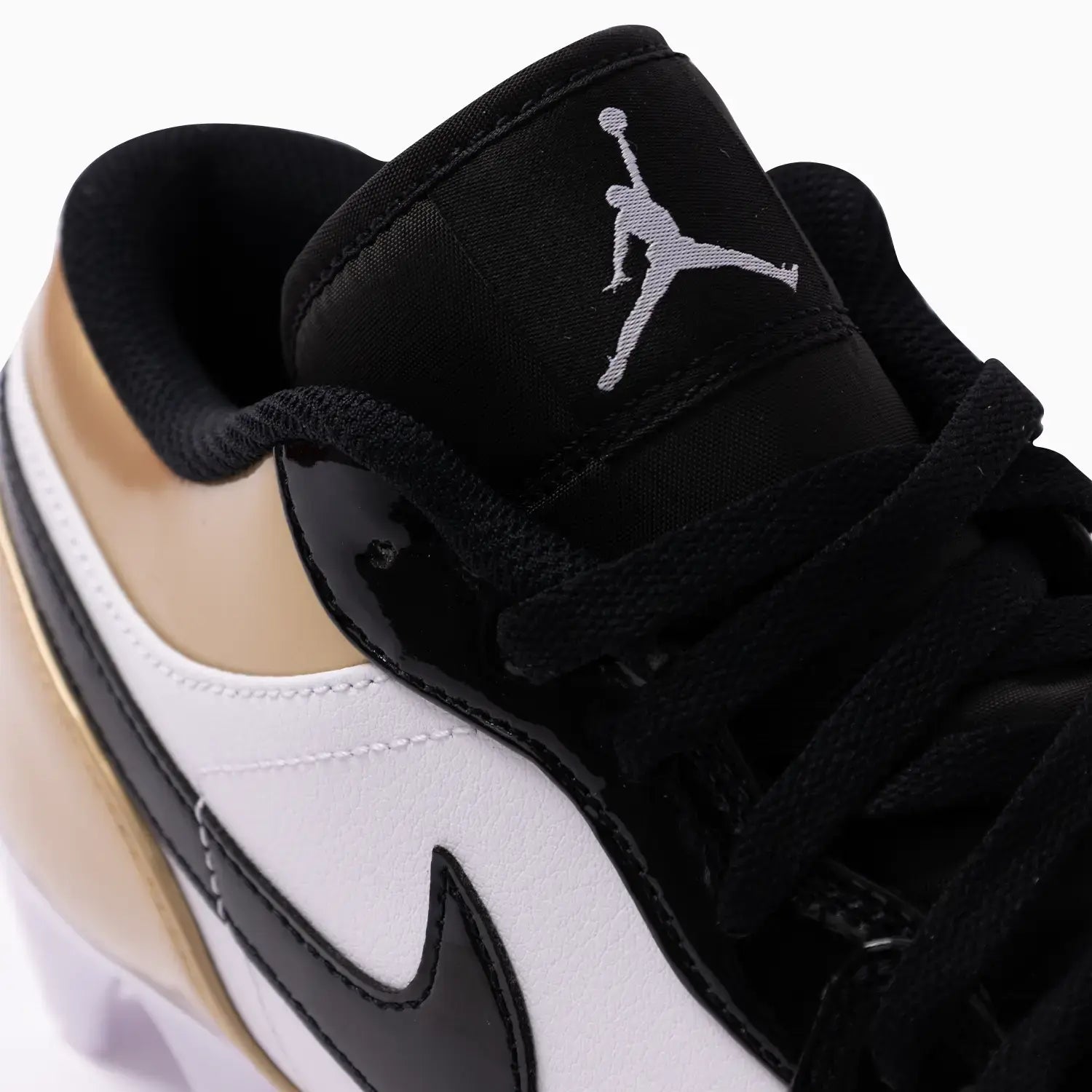 Men's Jordan 1 Low TD Football Cleat "Metallic Gold Black" Jordan - Tops and Bottoms USA