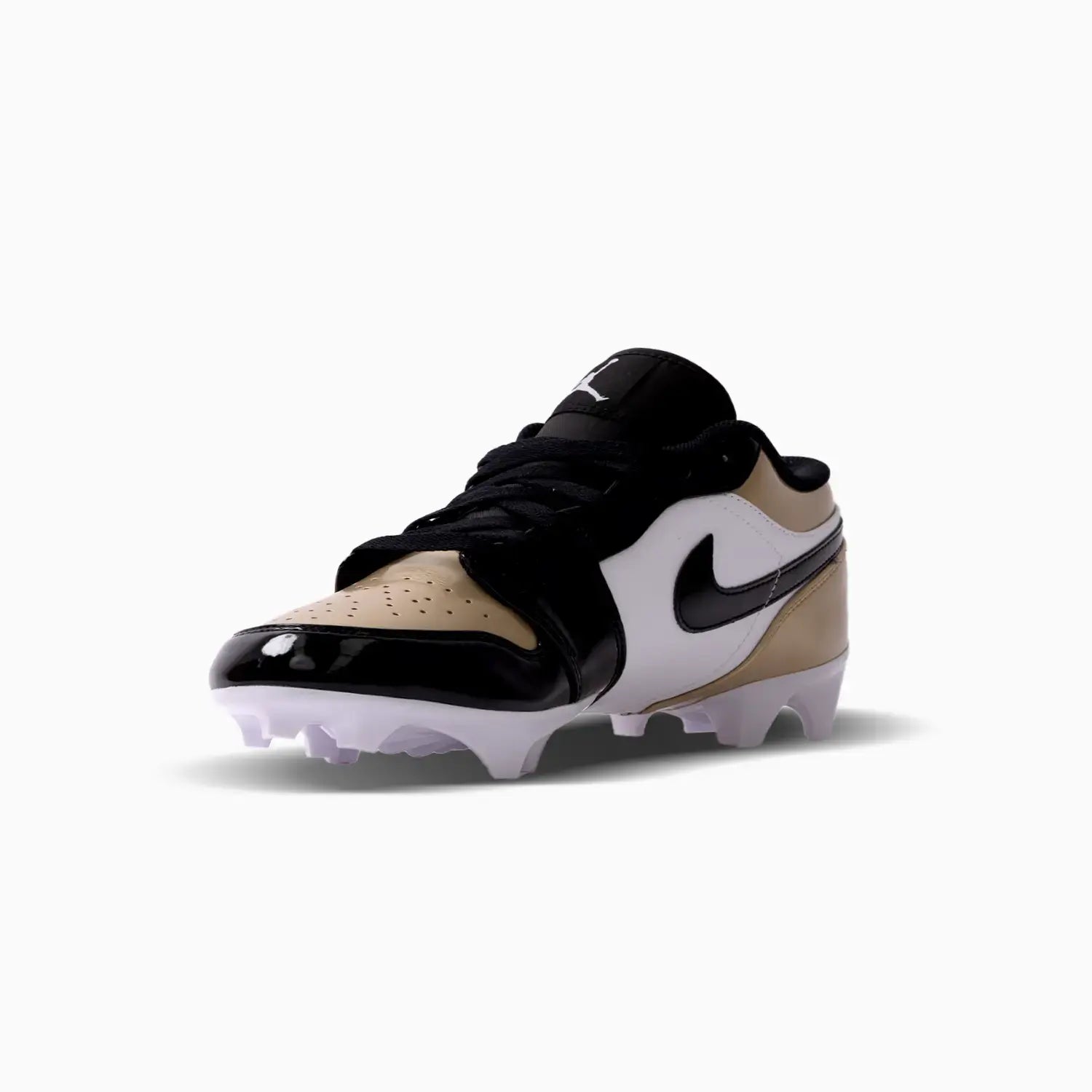 Men's Jordan 1 Low TD Football Cleat "Metallic Gold Black" Jordan - Tops and Bottoms USA