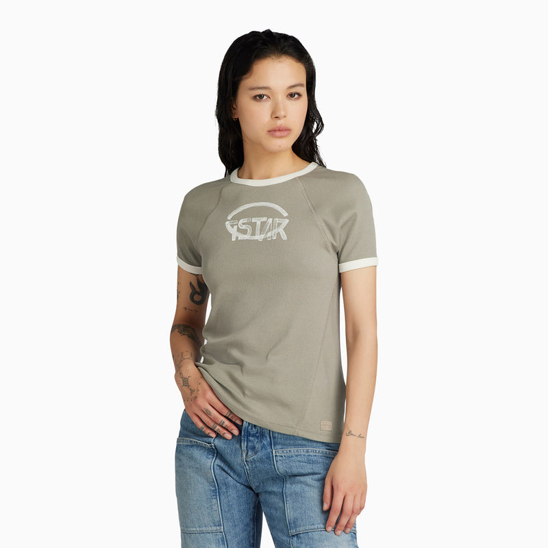 G-Star Raw Women's Army Ringer Slim T-Shirt