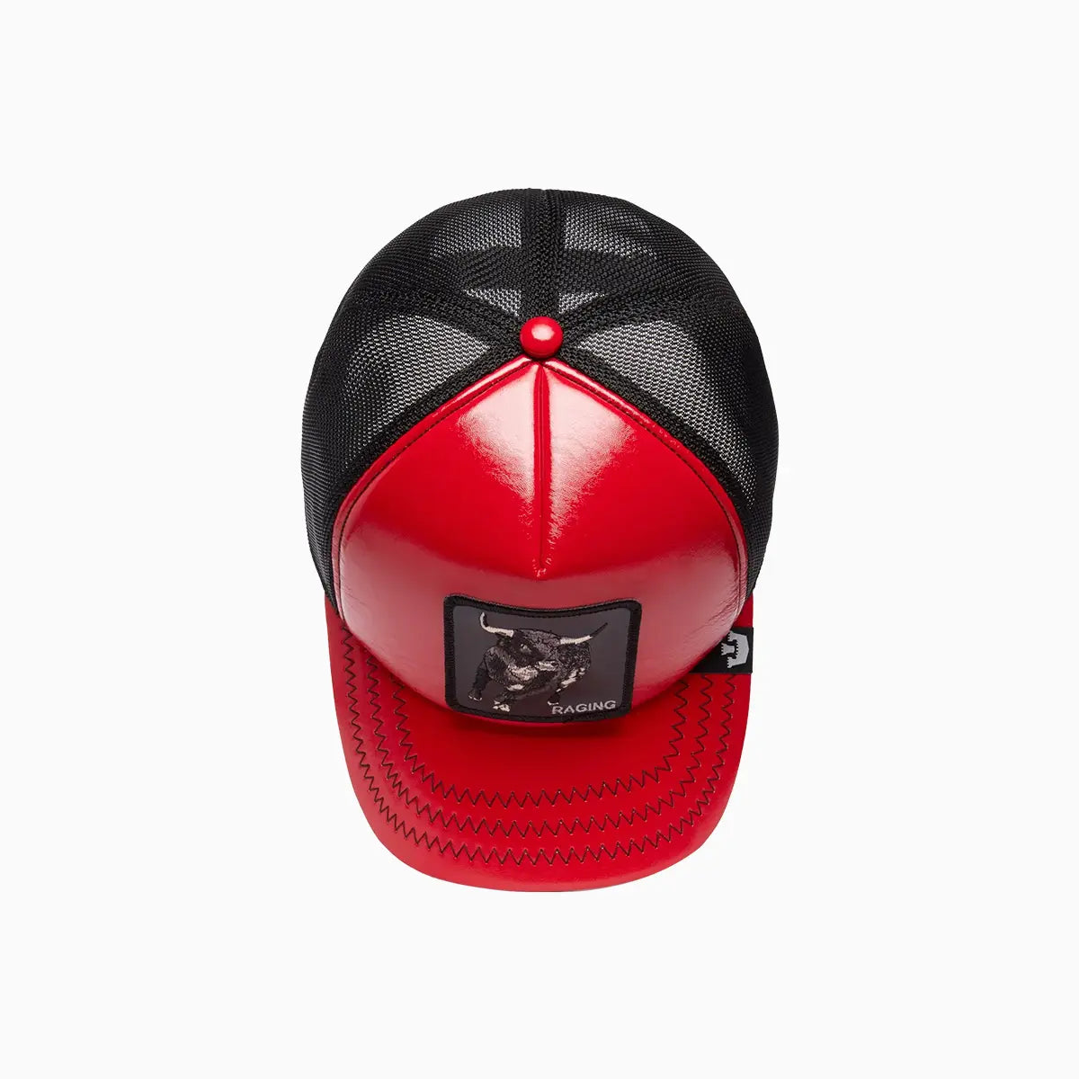 goorin-bros-the-pamplona-puff-patent-trucker-hat-101-1583-red