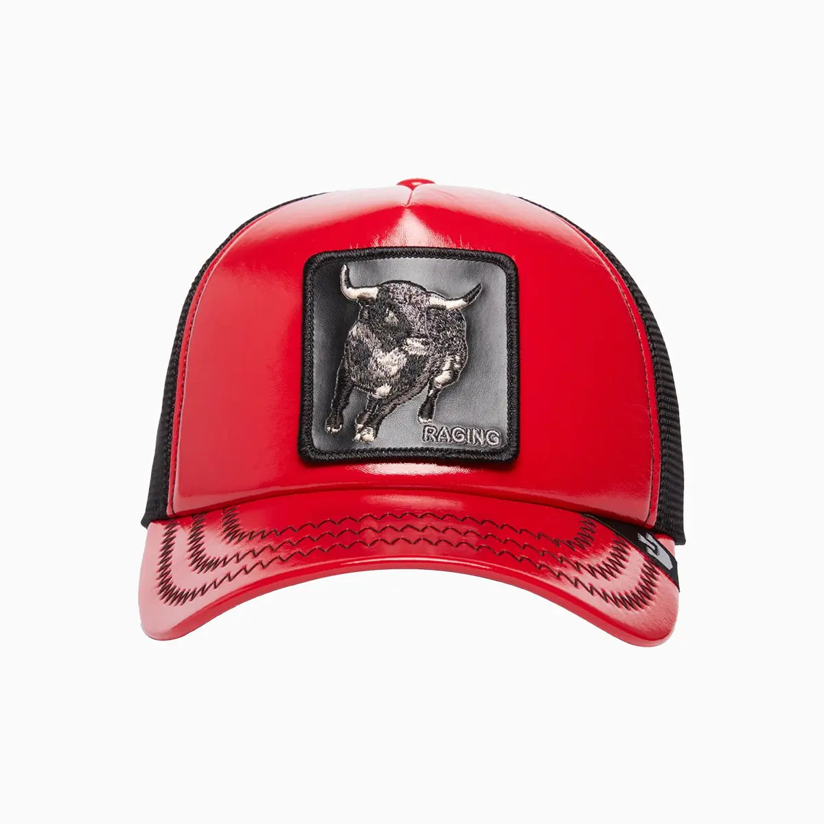 goorin-bros-the-pamplona-puff-patent-trucker-hat-101-1583-red