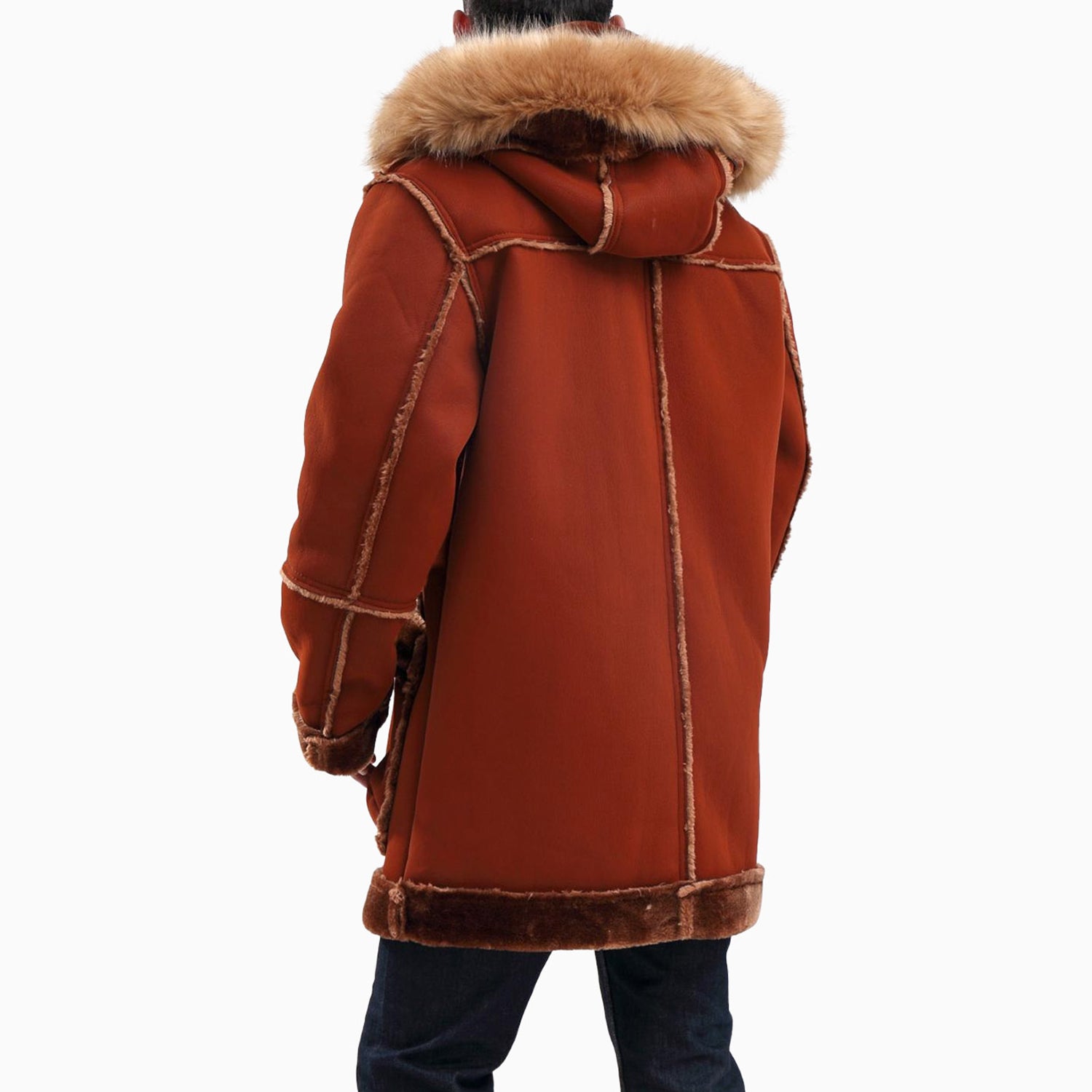 Hudson shearling coat hotsell