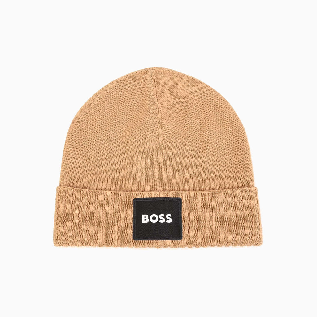 Pull on Hat with Logo By Hugo Boss