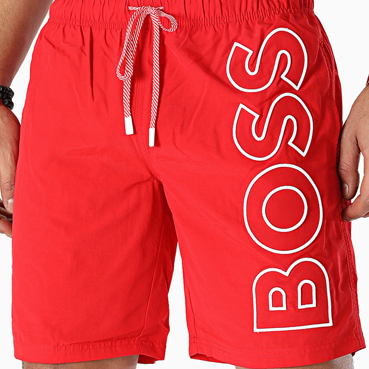 Hugo boss fleece clearance shorts