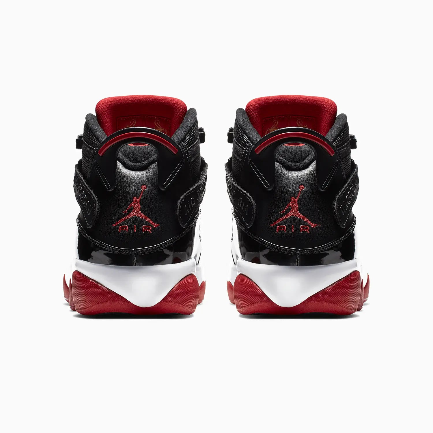 Men's Jordan 6 Rings "Black Varsity Red" Jordan - Tops and Bottoms USA