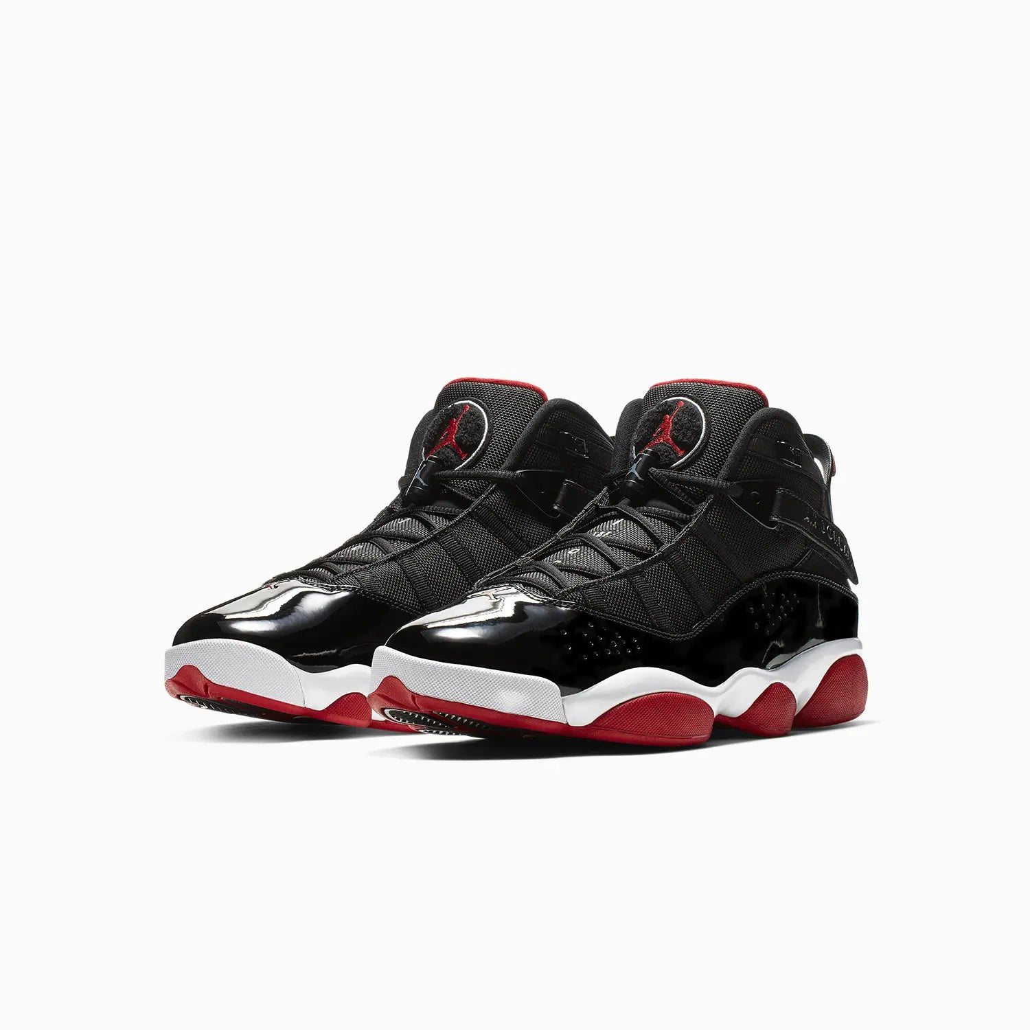 Men's Jordan 6 Rings "Black Varsity Red" Jordan - Tops and Bottoms USA