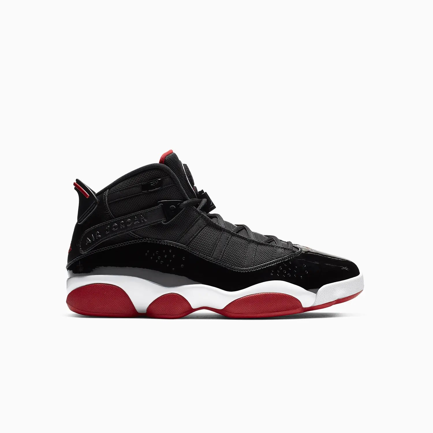 Men's Jordan 6 Rings "Black Varsity Red" Jordan - Tops and Bottoms USA