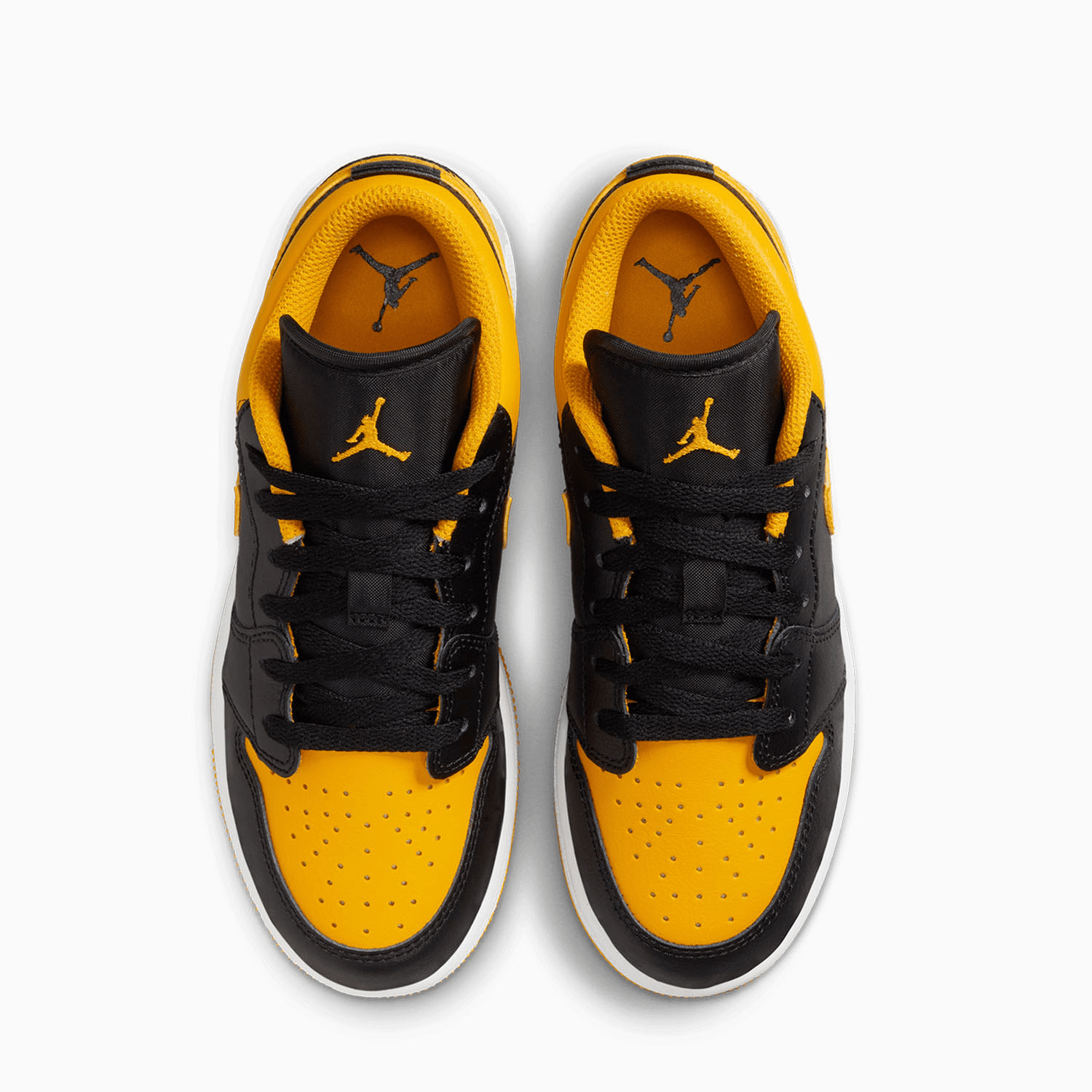 Kid's Air Jordan 1 Low "Yellow Ochre" Grade School