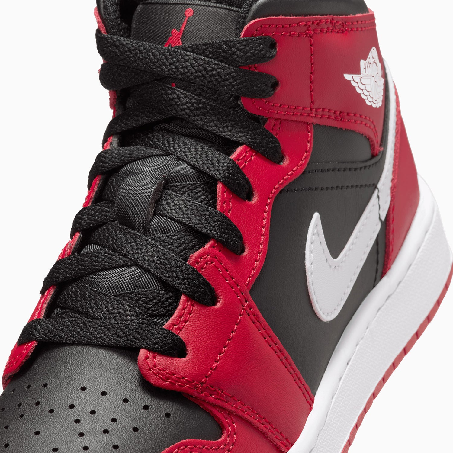 Red and black air jordan 1 grade school online