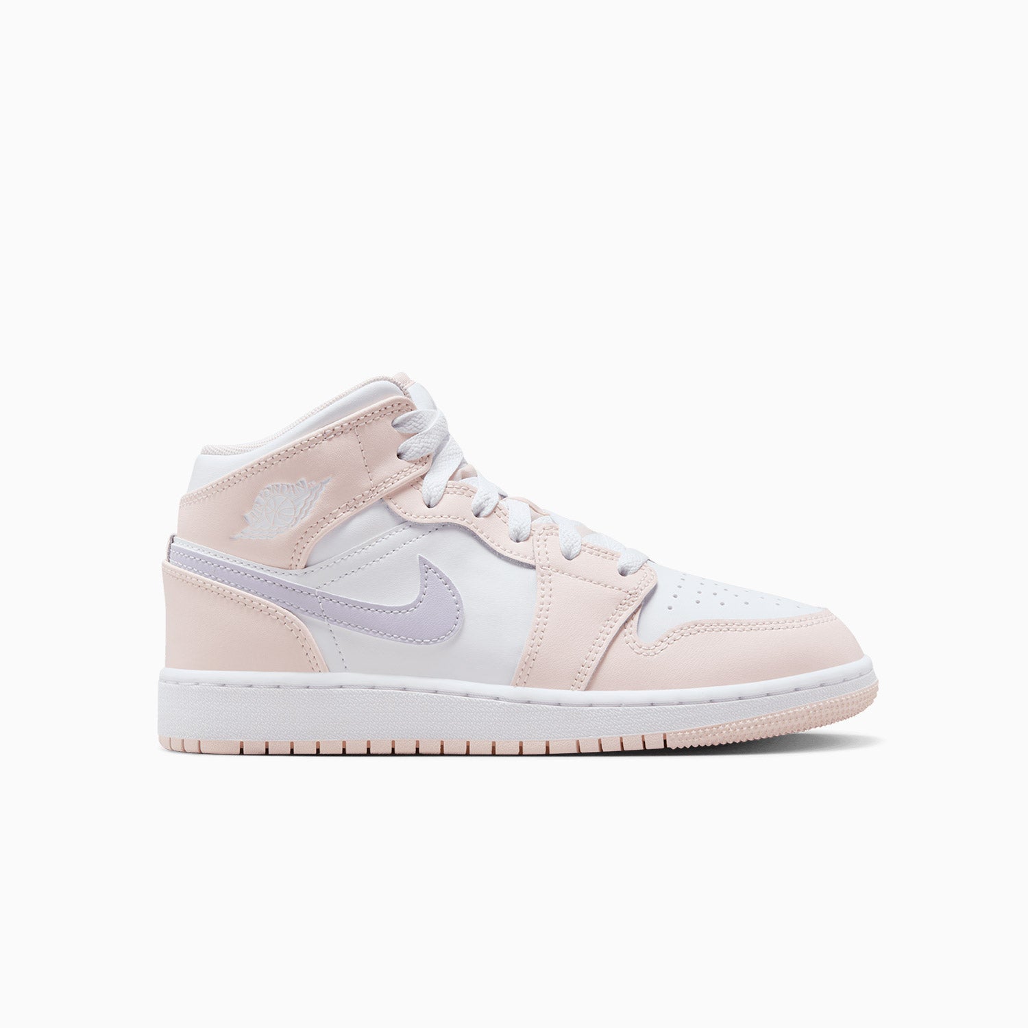 Kid's Air Jordan 1 Mid "Pink Wash" Grade School