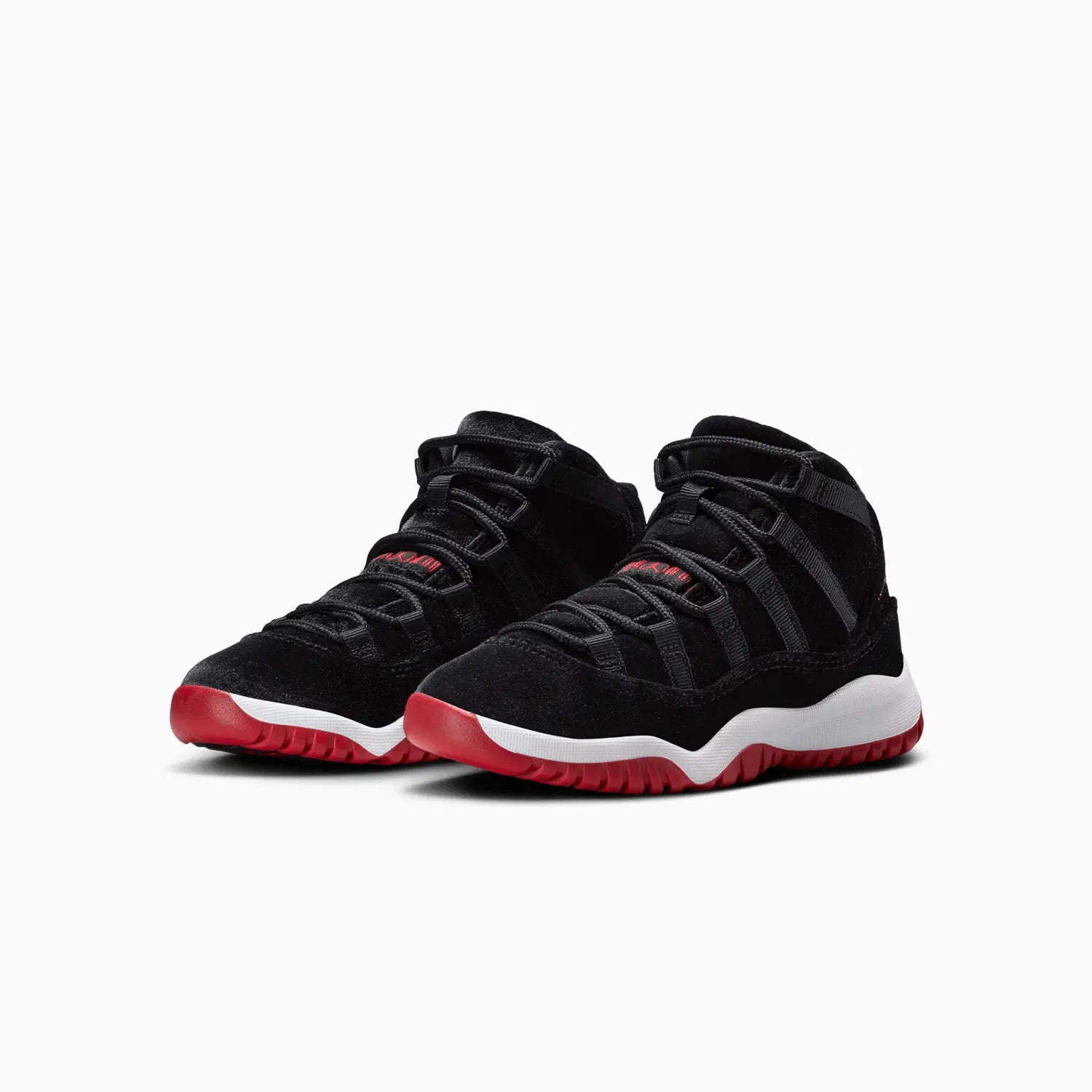 Kid's Air Jordan 11 Retro "Bred Velvet" Pre School