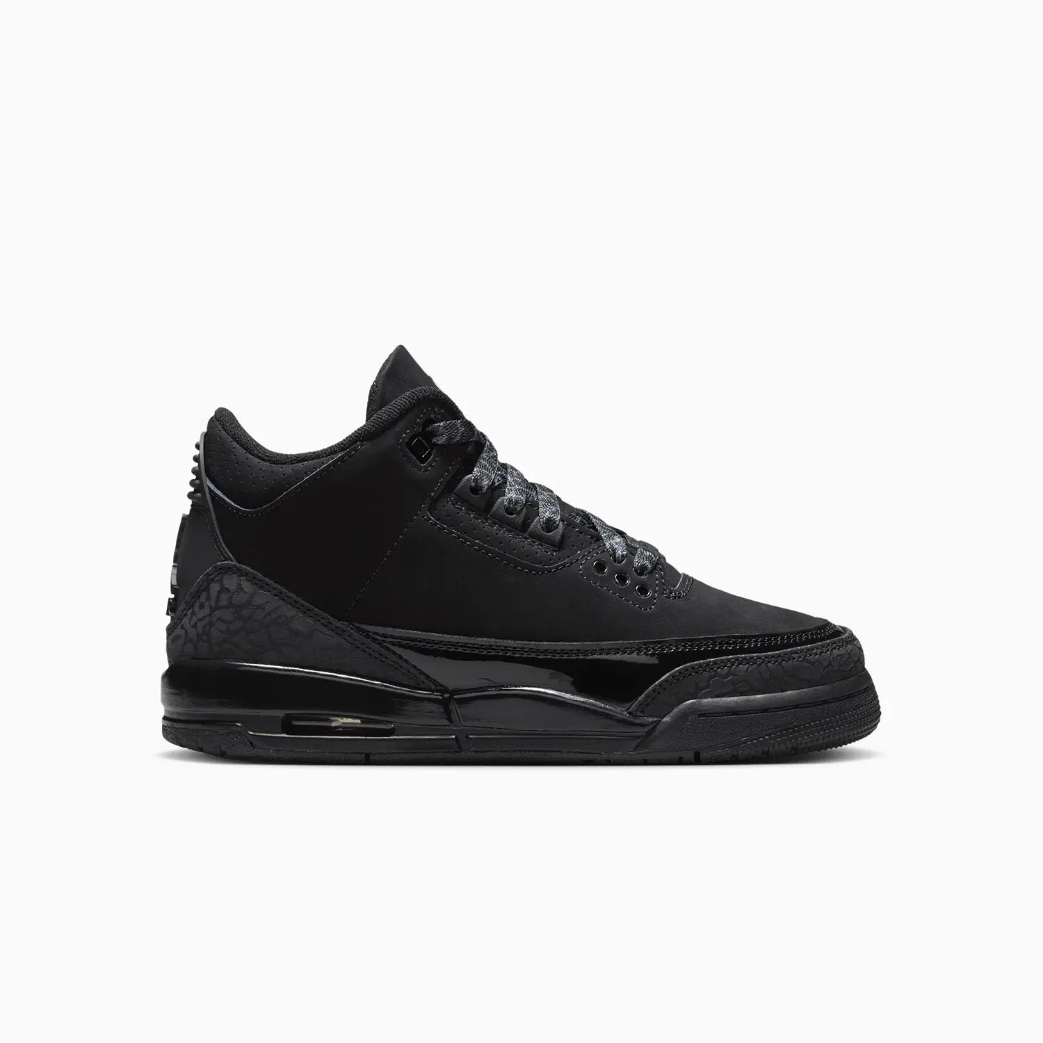 Kid's Air Jordan 3 Retro "Black Cat" Grade School