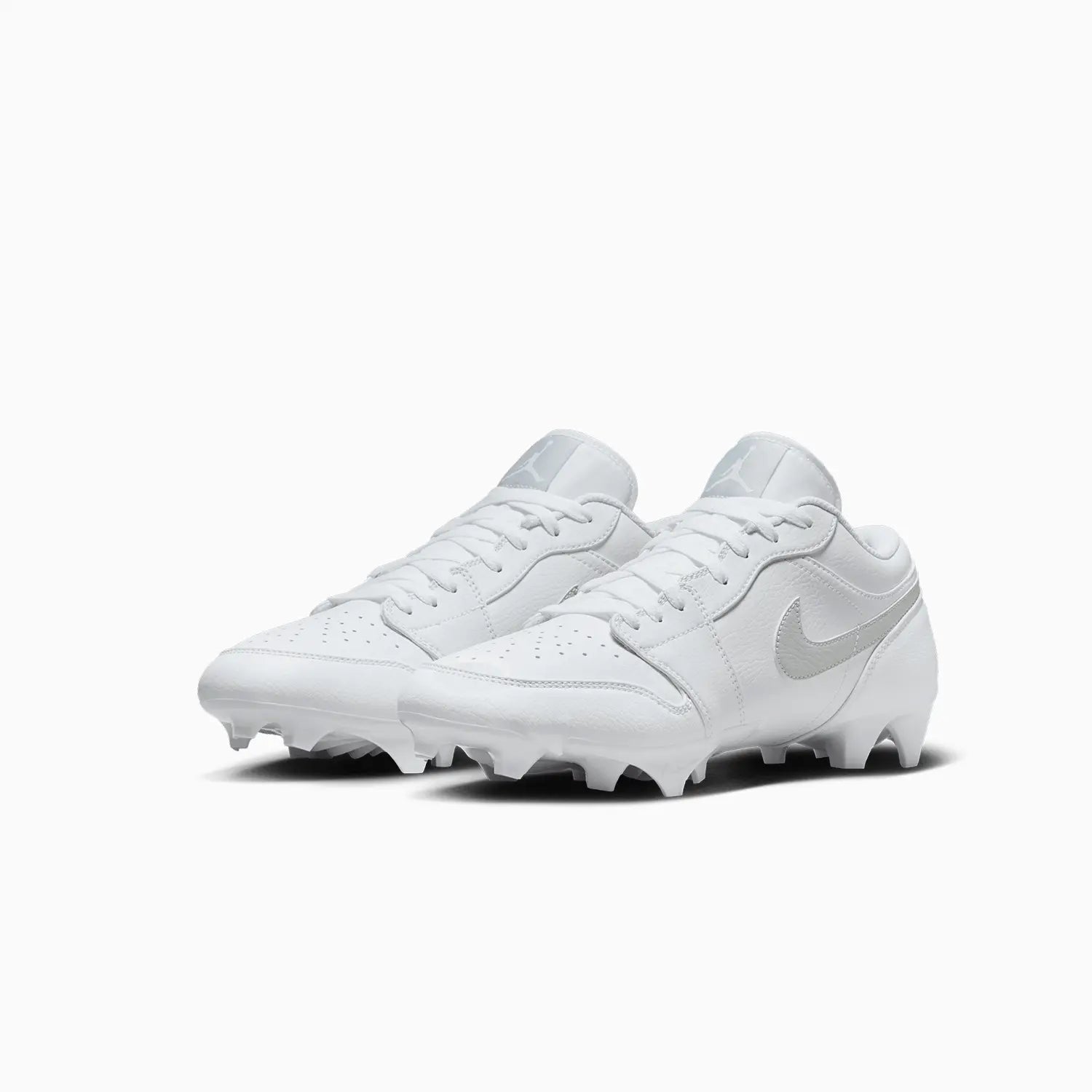 Men's Jordan 1 Low TD Football Cleat "White Grey Fog" Jordan - Tops and Bottoms USA