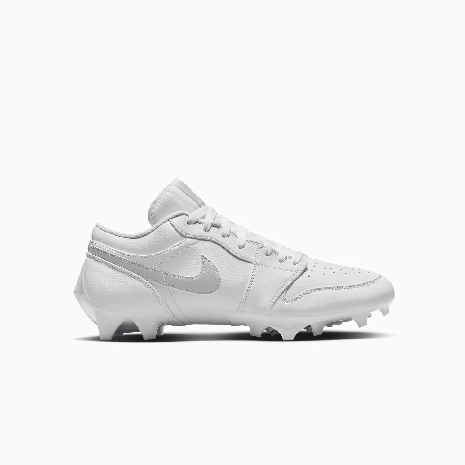 Men's Jordan 1 Low TD Football Cleat "White Grey Fog" Jordan - Tops and Bottoms USA