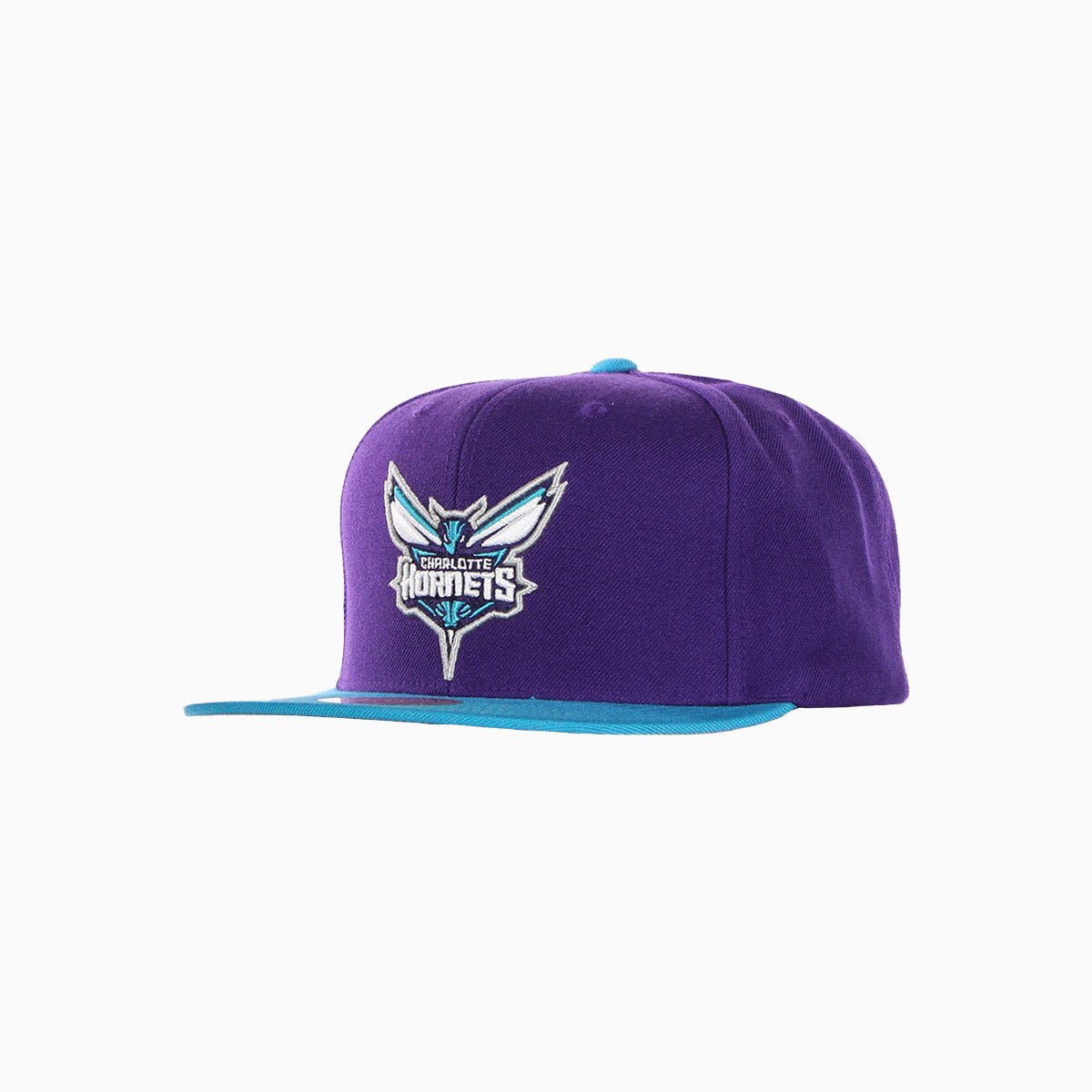 mitchell-and-ness-charlotte-hornets-wool-2-tone-nba-snapback-hat-6hssmm19201-choprtl