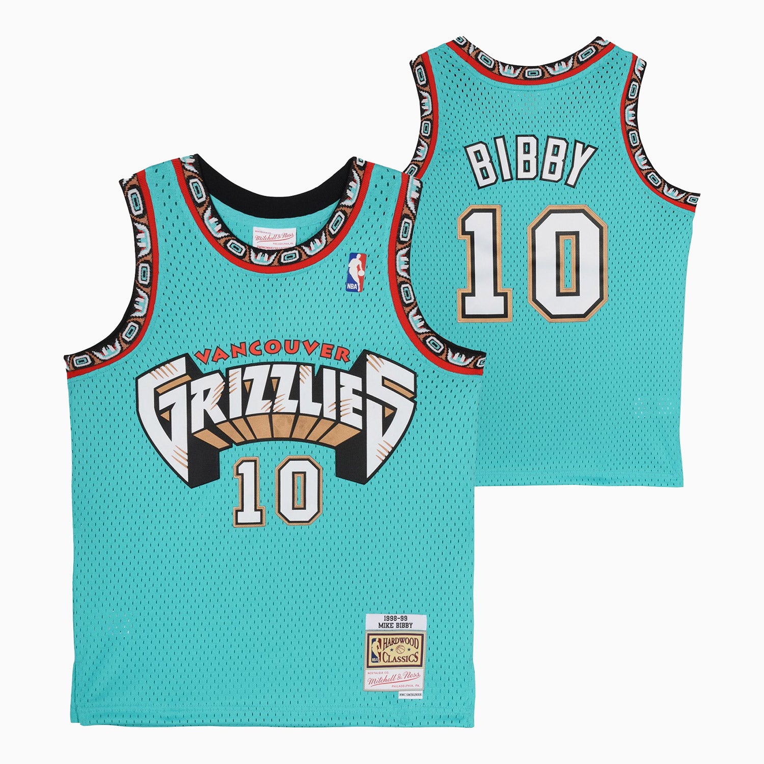 NBA Mike Bibby Swingman Grizzlies 1998 Jersey Mitchell & Ness Mens outlet Size Small