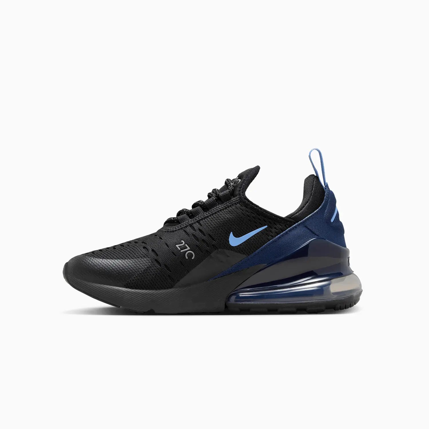 Nike air max 270 all black grade school online