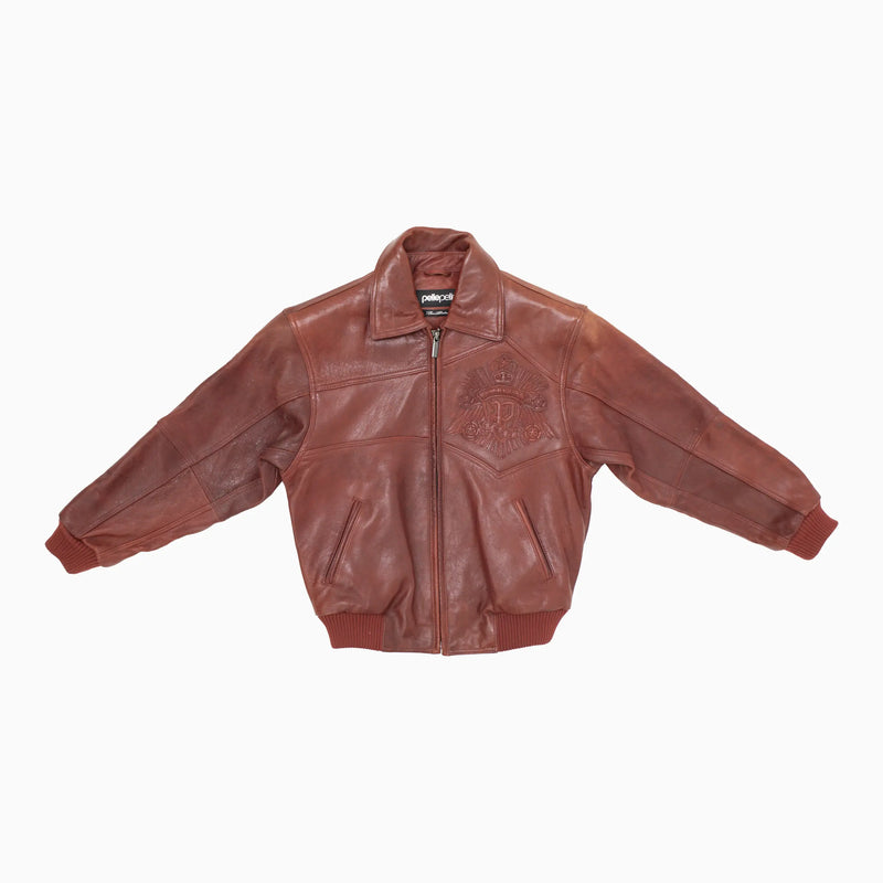 Pelle Pelle Kids Pelle Shield Leather Jacket