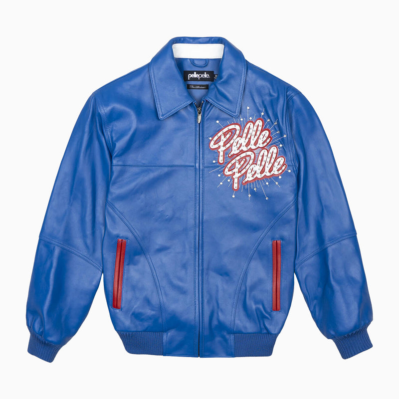 Pelle Pelle Men's World Famous Soda Club Leather Jacket