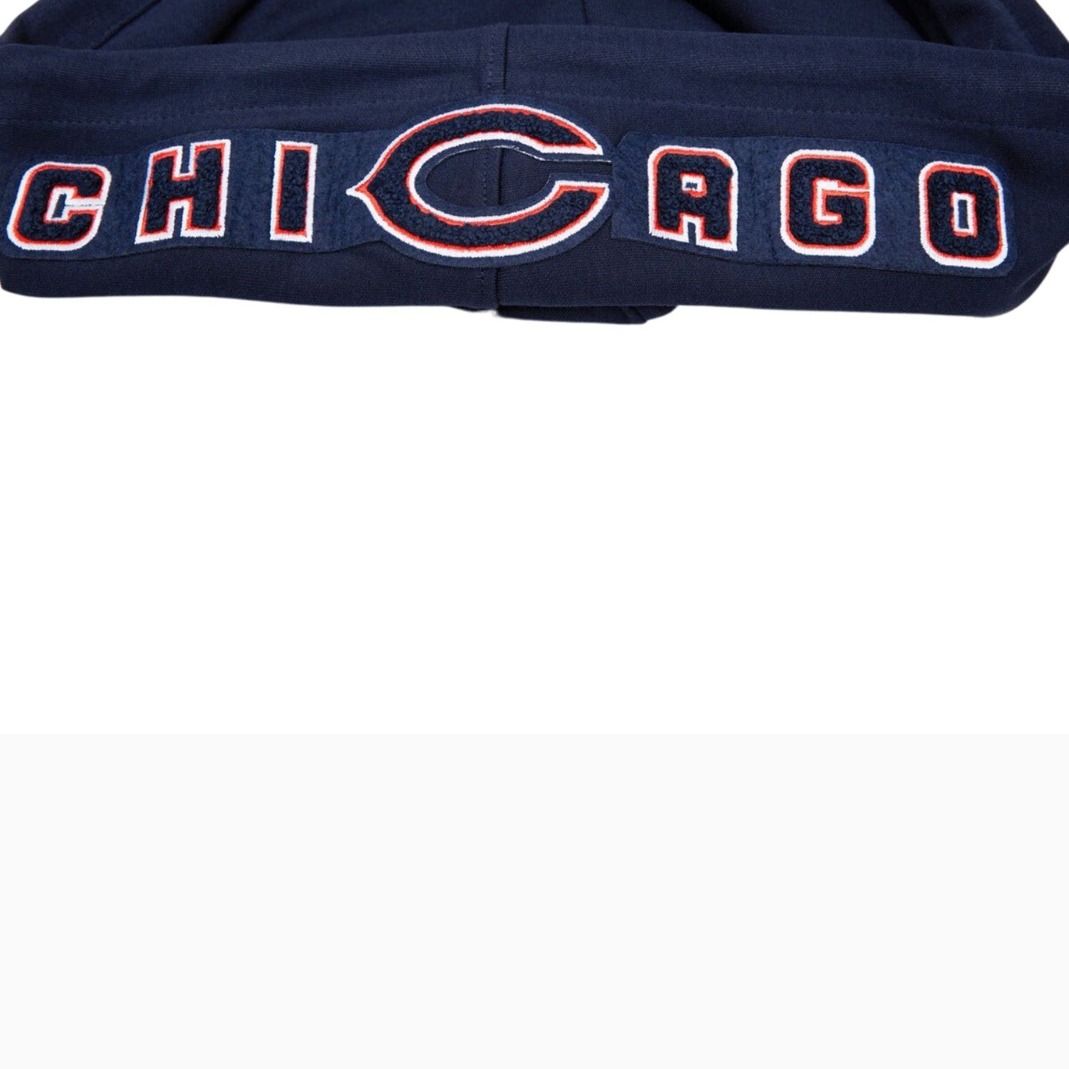 CHICAGO BEARS CLASSIC CHENILLE DK PO HOODIE (WHITE)