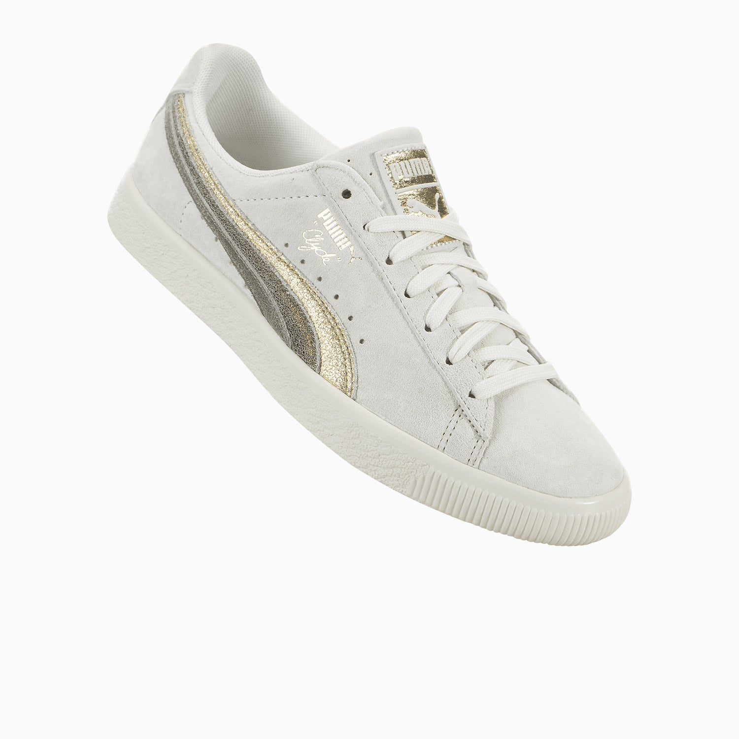 Puma Women's Clyde Metal Leather 