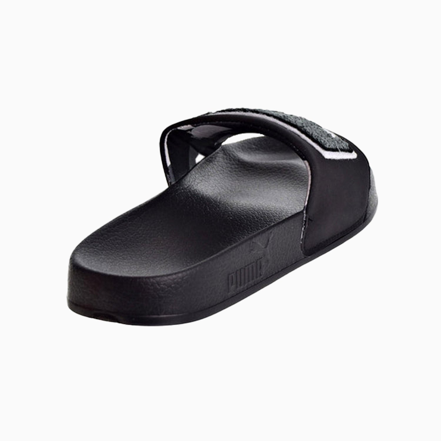 Puma Leadcat NSK Men s Slide Sandals Black Iron Gate White 367283 01 6