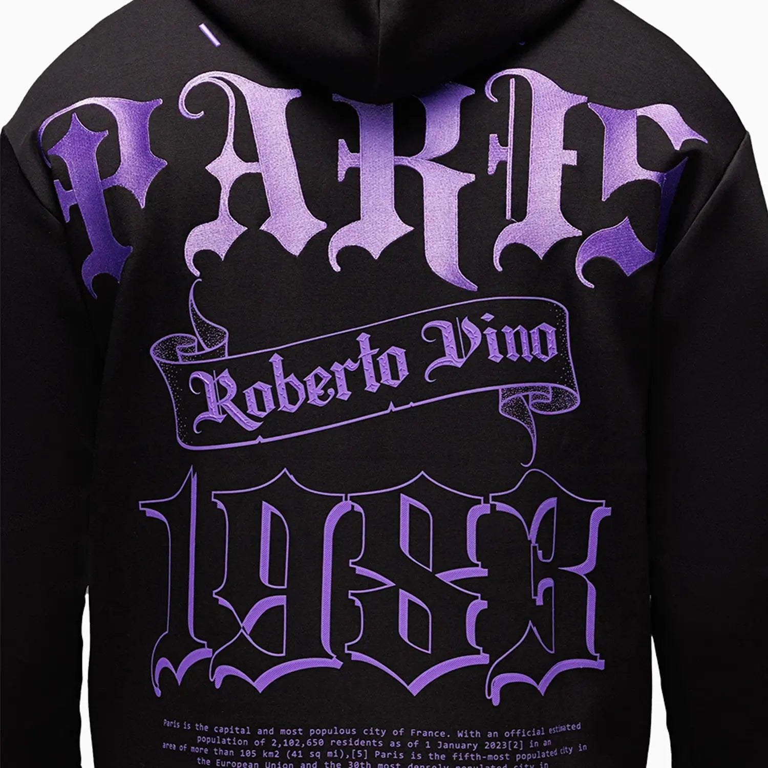 Men's Paris Pull Over Hoodie