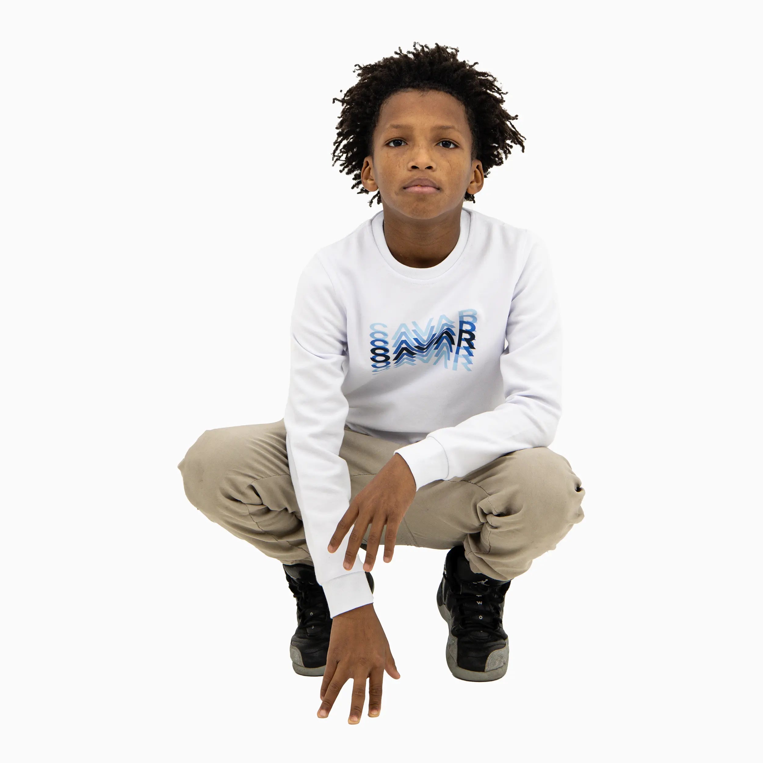 Kid's Focus Crew Neck Sweatshirt