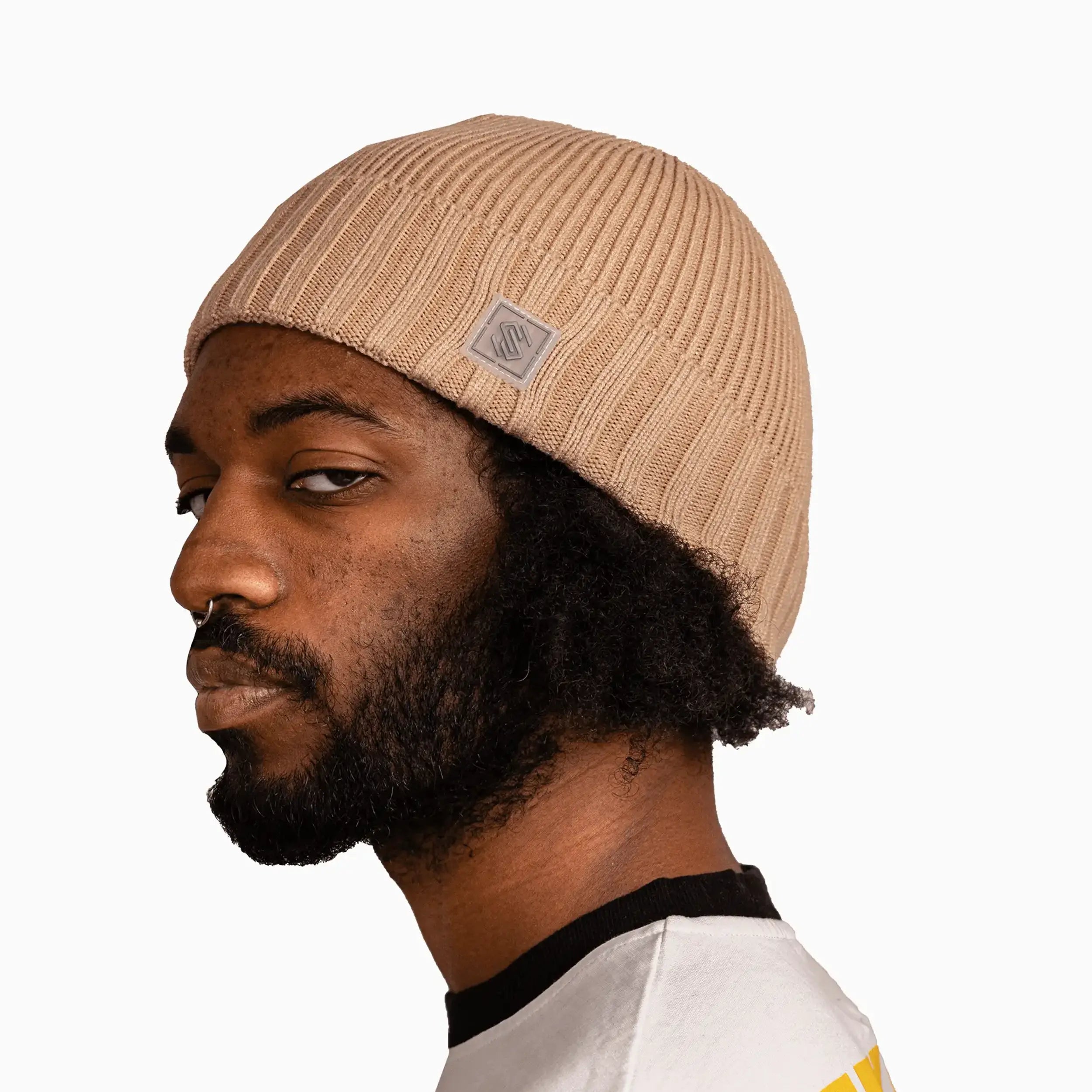 Savar Ribbed Cuff Beanie Hat