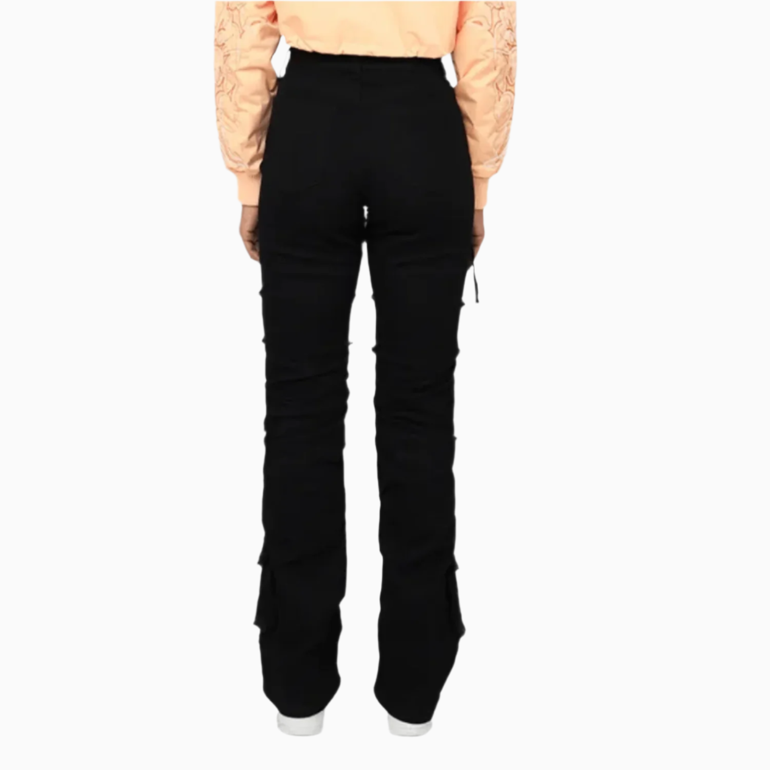 smoke-rise-womens-high-rise-side-pinched-stack-twill-pant-ap25114-dbk