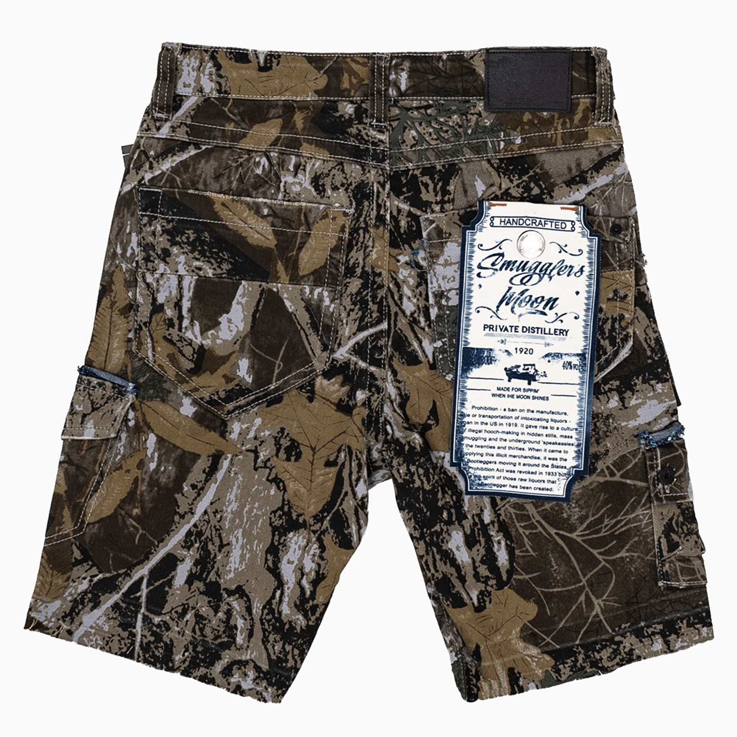 Men's Real Tree Brown Camo Shorts