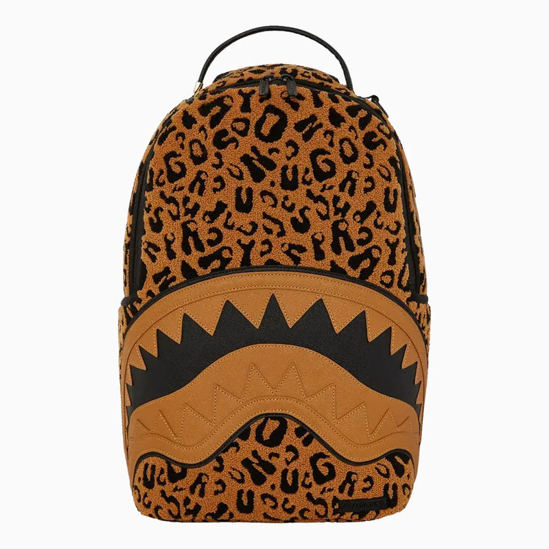 Sprayground Cheetah Chenille DLXSV Backpack