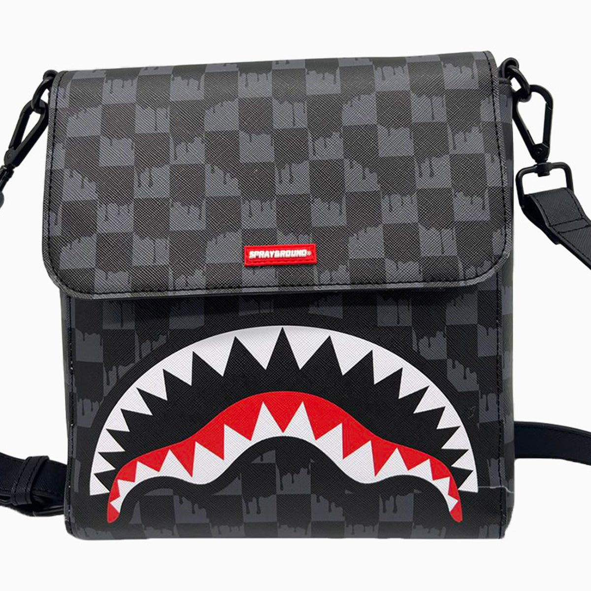 sprayground-drip-check-shark-messenger-sling-bag-b6572-blkgry