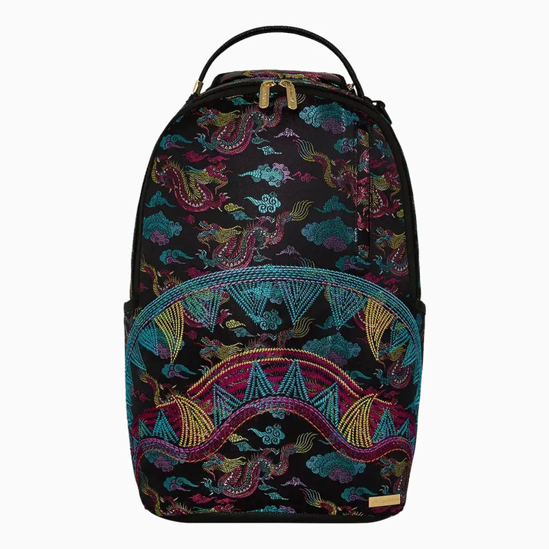 Sprayground Embroidered Dragons DLX Backpack