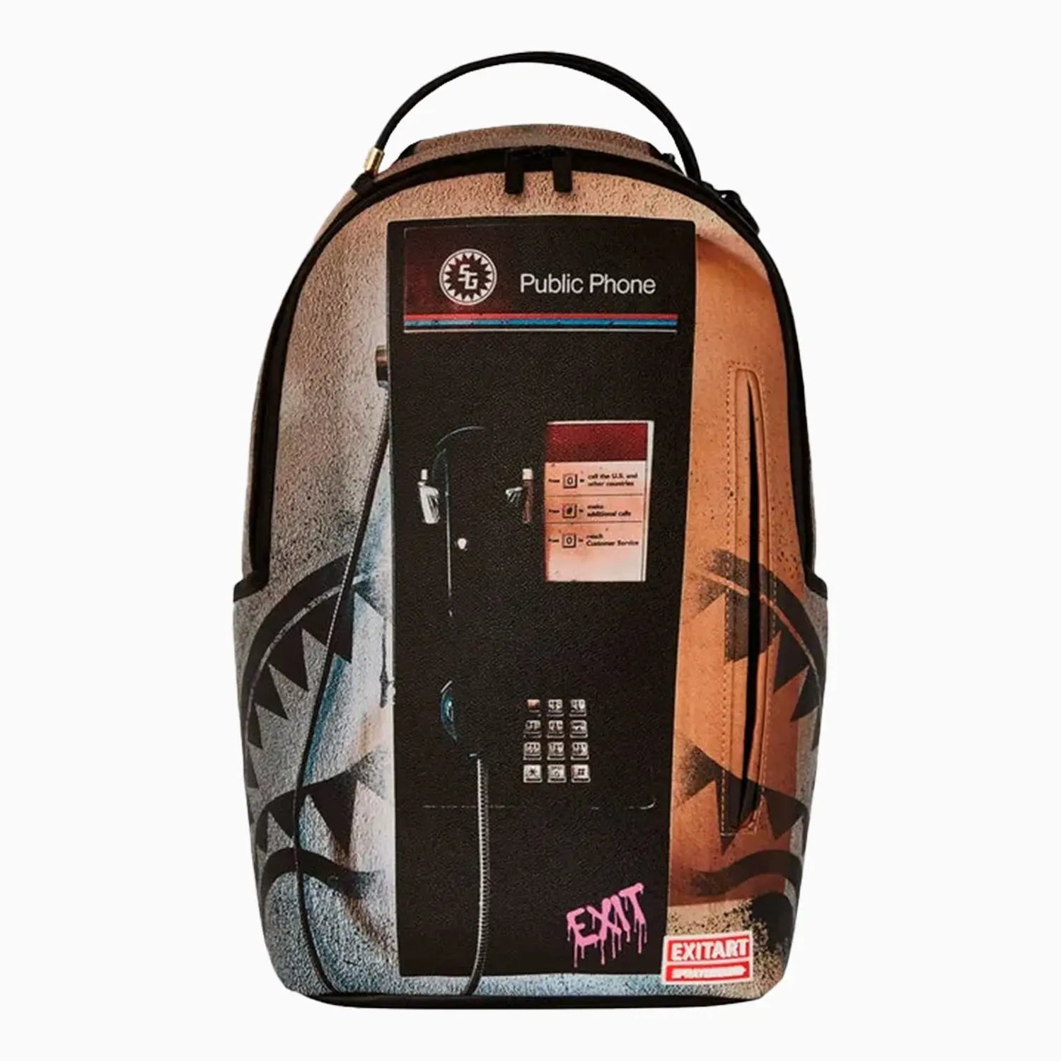 sprayground-exit-pay-phone-backpack-b6821