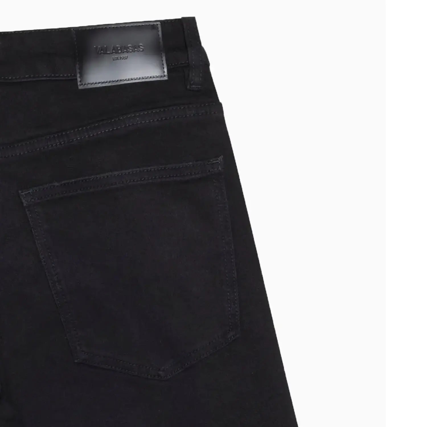 Men's Mr.Stacked Black Jean Pant