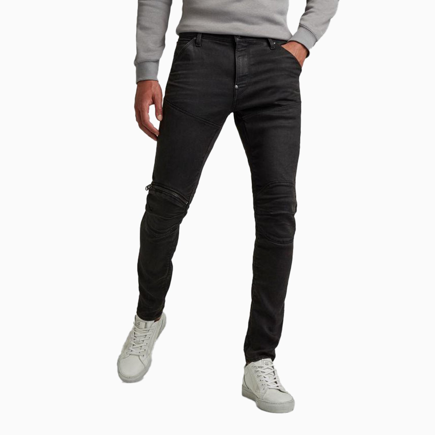 G star Raw 5620 3d store zip knee skinny jeans