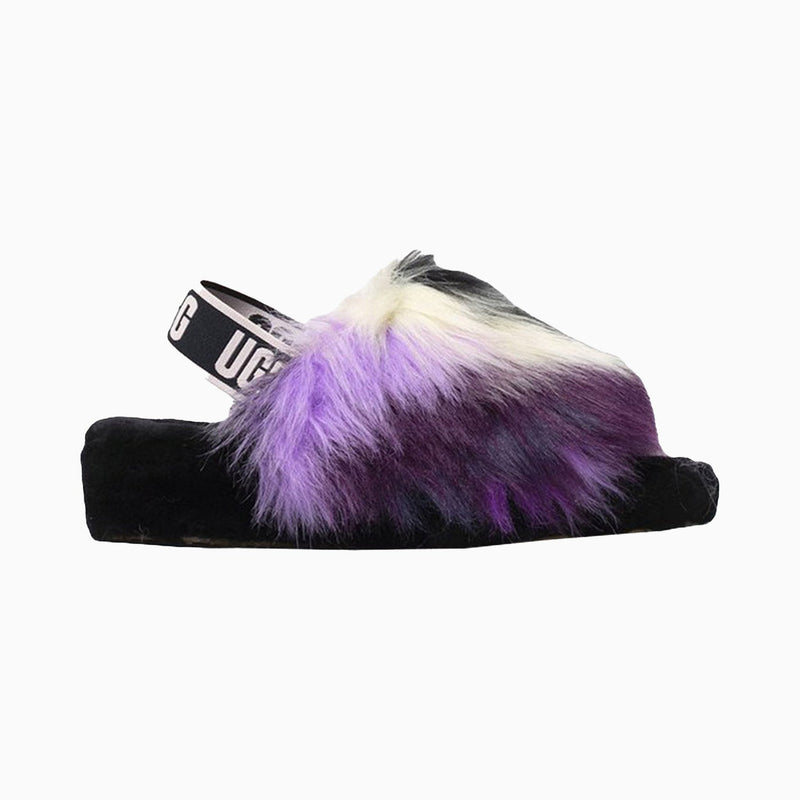 UGG Women's Fluff Yeah Slide Tie Dye