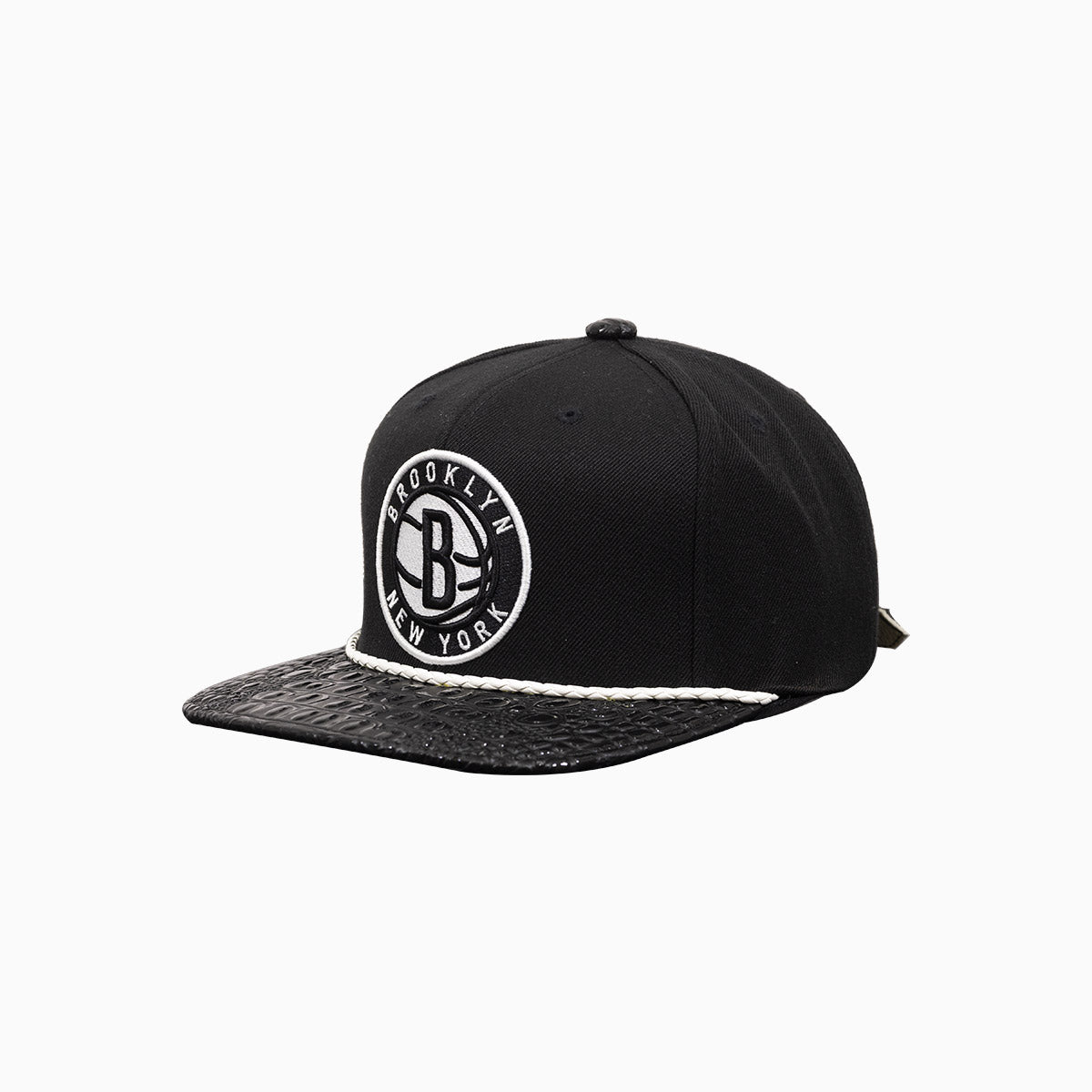 Brooklyn nets leather sales hat