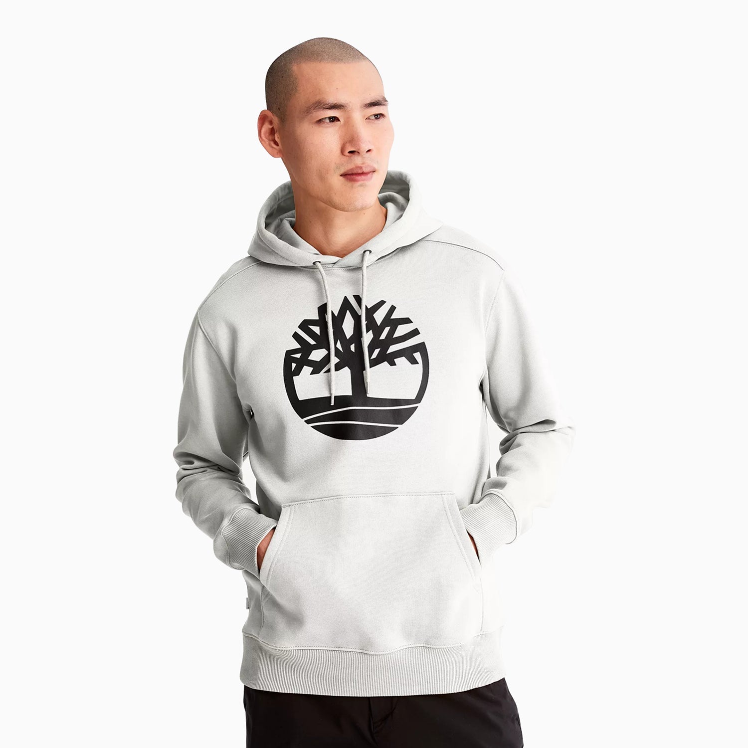 White 2024 timberland hoodie