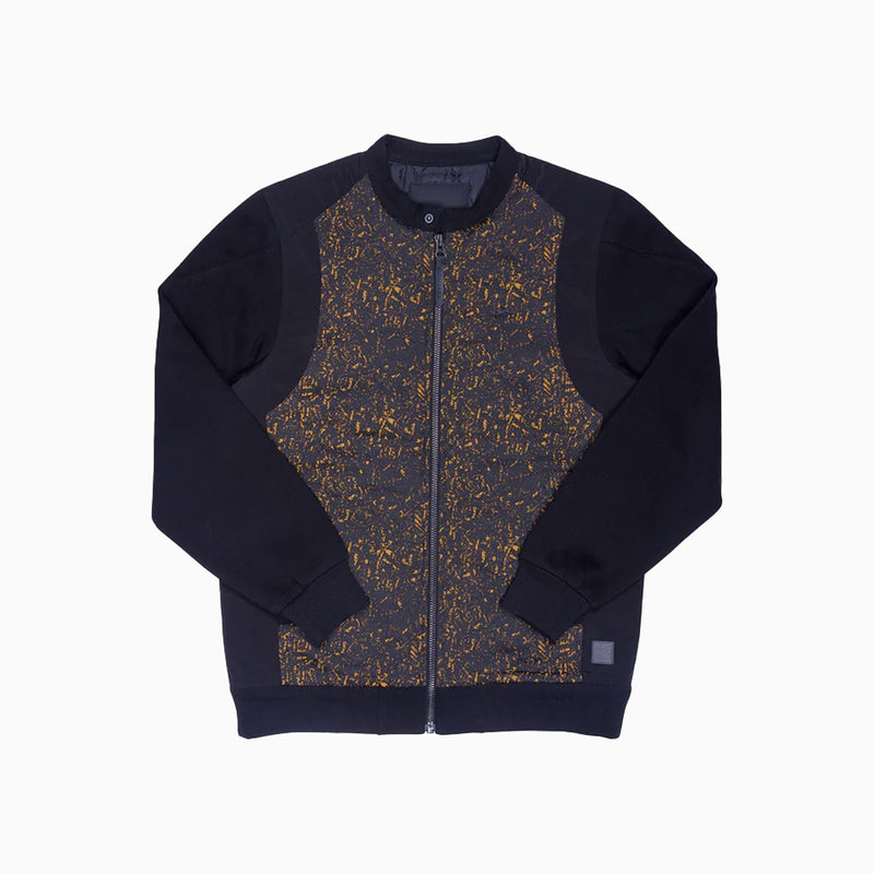 A. Tiziano Men's Alex Patterned Bomber Jacket