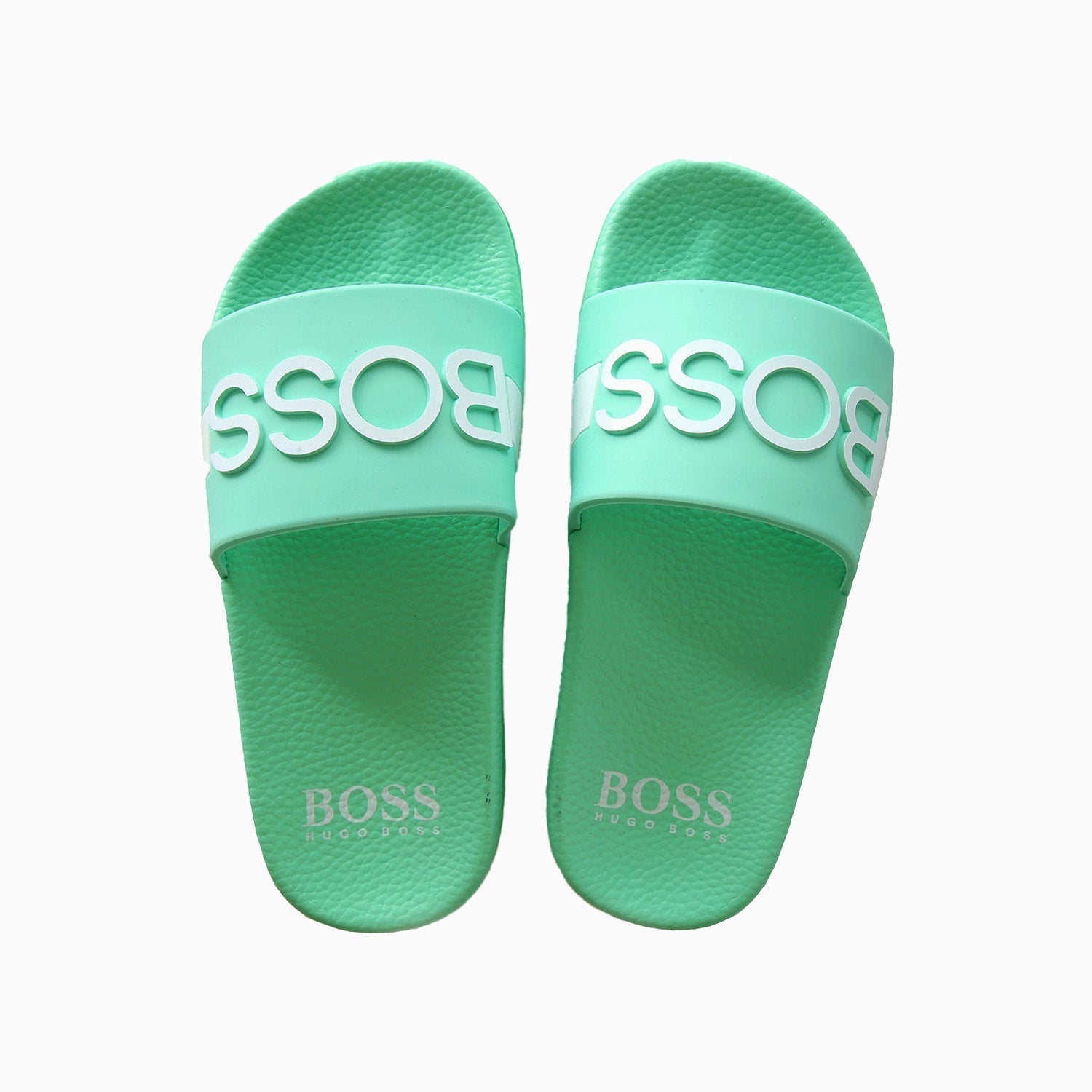 Hugo boss kids slides best sale