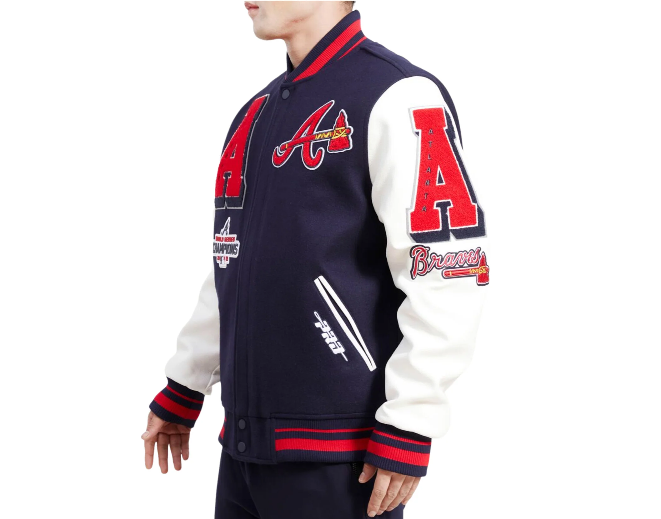 Atlanta Braves Varsity Jacket - MLB Varsity Jacket - Clubs Varsity, M