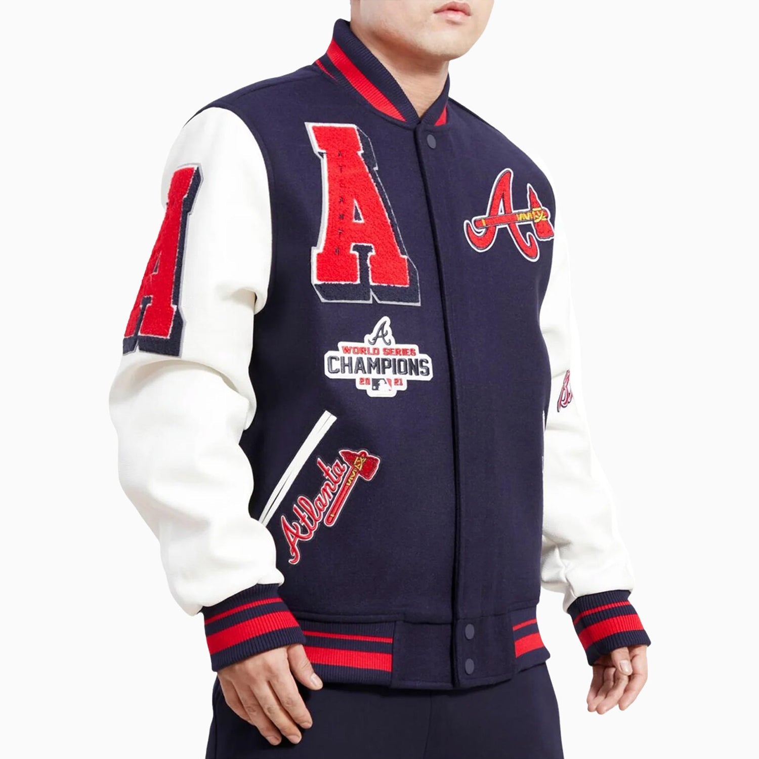 Atlanta Braves Varsity Jacket - MLB Varsity Jacket - Clubs Varsity, M