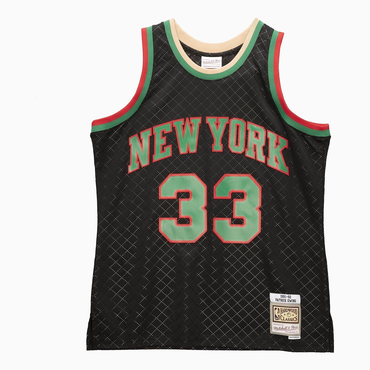 Mitchell & Ness NBA New York Knicks 91 92 Road Patrick Ewing